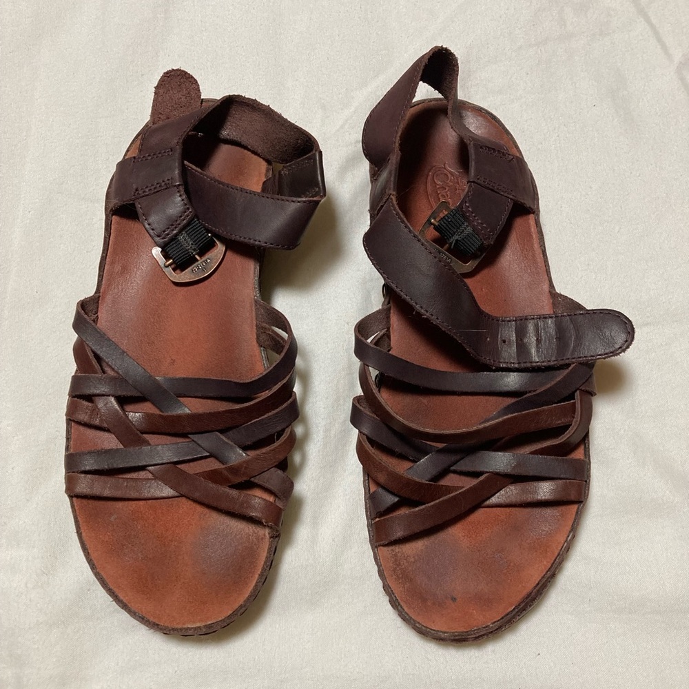 Chacon leather sandals